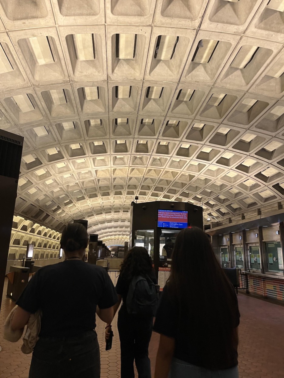 Underground in the Metro
