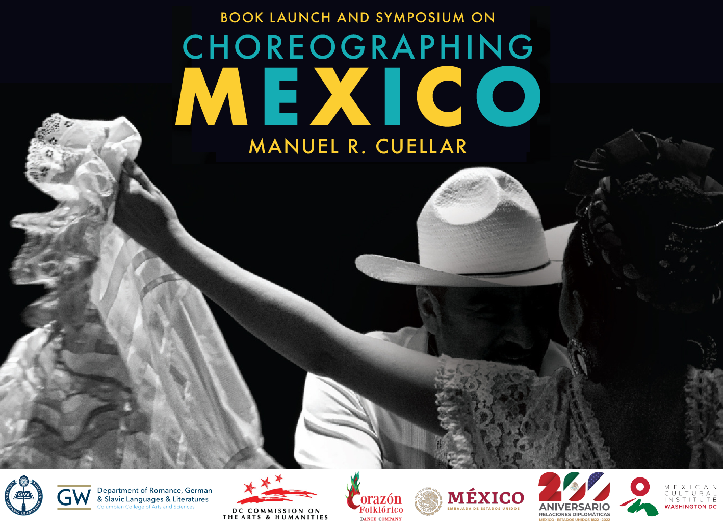 Choreographing Mexico with multiple logos at the bottom