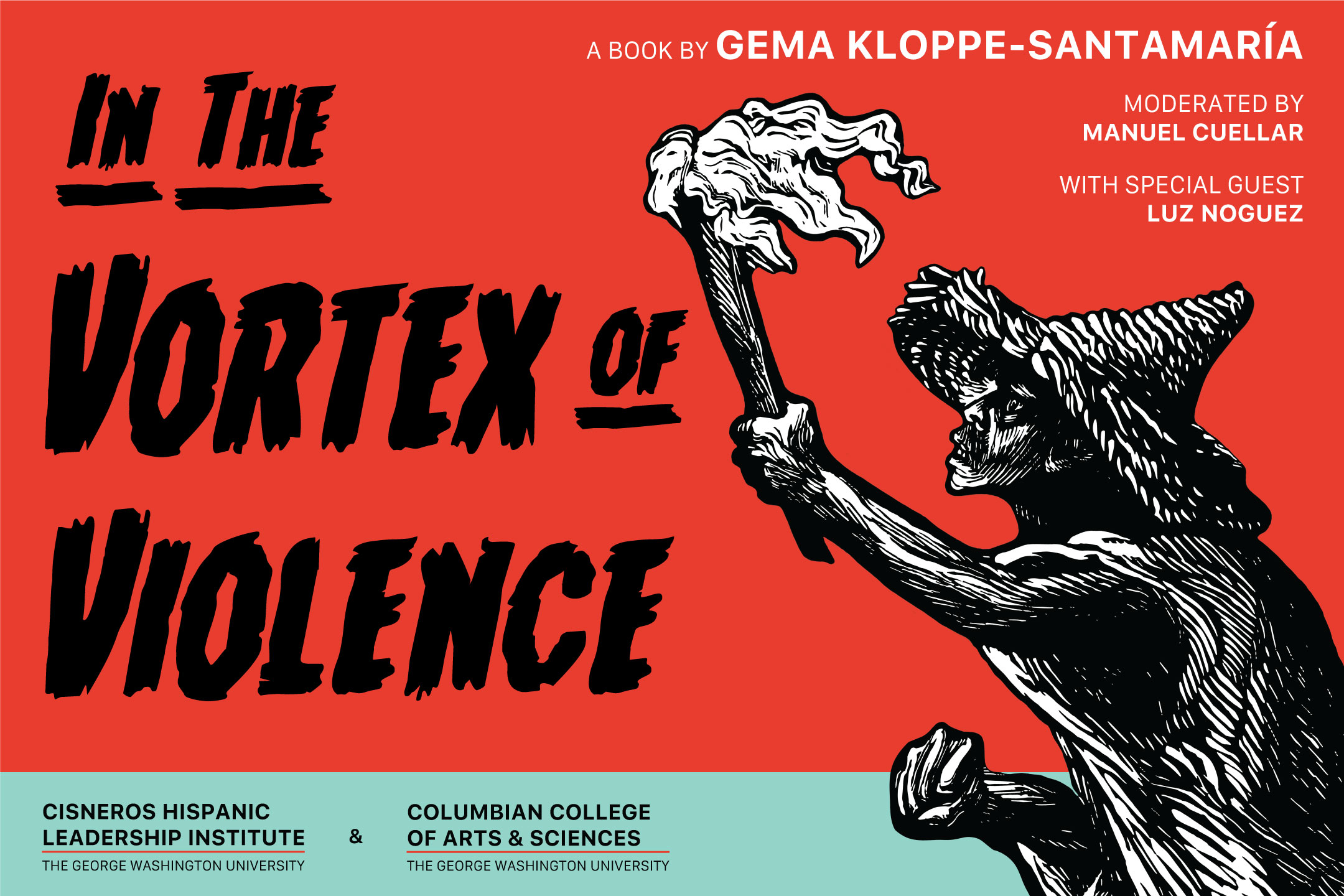 Flyer for "In the Vortex of Violence"