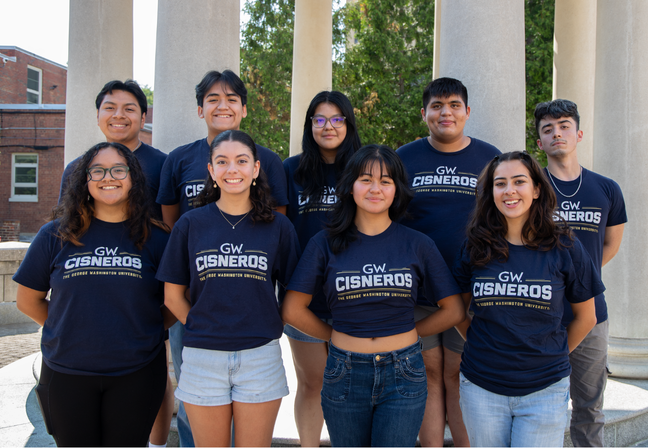 Group photo of students