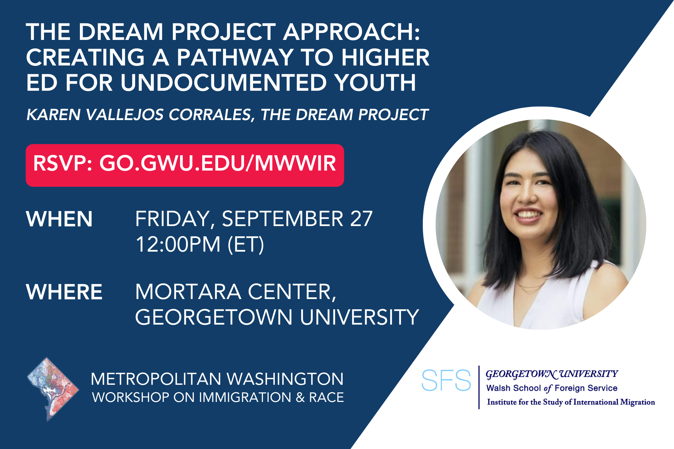 Flyer for MWWIR event in September 2024