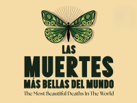 Butterfly logo for the film las muertes más bellas del mundo