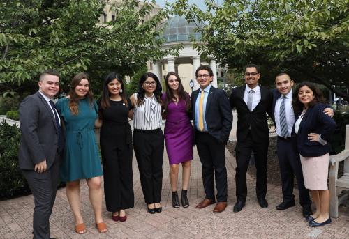 group photo of Cisneros Scholar 2021 Cohort