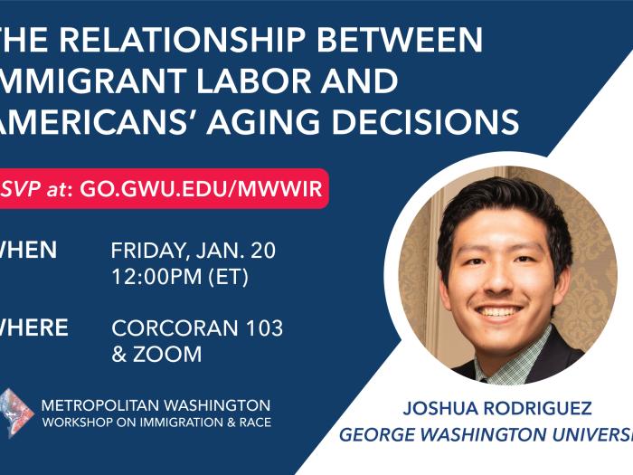 The Relationship Between Immigrant Labor and Americans' Aging Decisions flyer