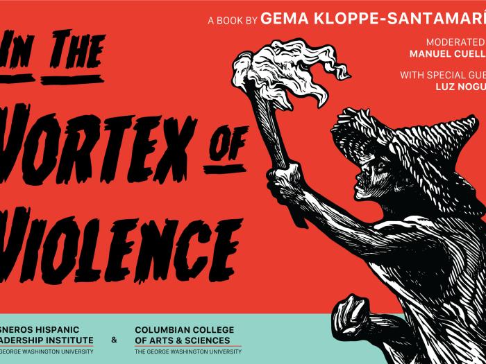 Flyer for "In the Vortex of Violence"