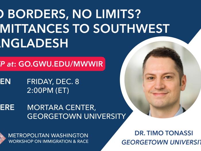 December flyer for MWWIR