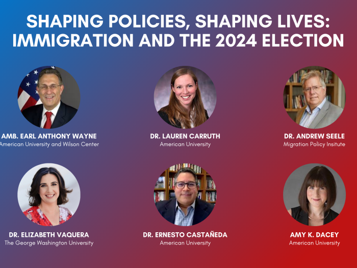 Flyer for Shaping Policies event