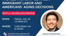 The Relationship Between Immigrant Labor and Americans' Aging Decisions flyer