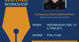Bilingual Creative Writing Workshop flyer