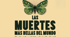Butterfly logo for the film las muertes más bellas del mundo